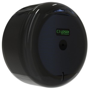 LOSDI Podajnik do Papieru Toaletowego Centralnego Dozowania Kolor Czarny ECO LUXE CP3000BL-L