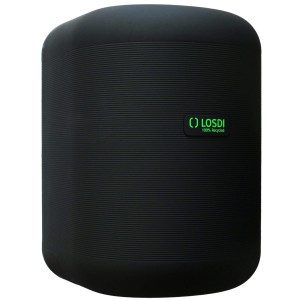 LOSDI Podajnik do Ręczników w Roli Centralnego Dozowania Czarny MATT ECO LUXE  CP3011MT