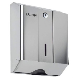 LOSDI Podajnik na Ręczniki Papierowe Stalowy INOX Oceano Line CO0104
