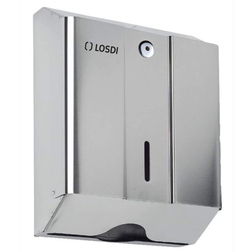 LOSDI Podajnik na Ręczniki Papierowe Stalowy INOX Oceano Line CO0104