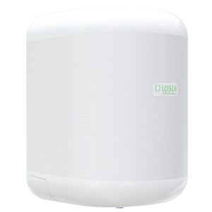 LOSDI Podajnik do Ręczników w Roli  Kolor Biały ECO LUXE CP3010B