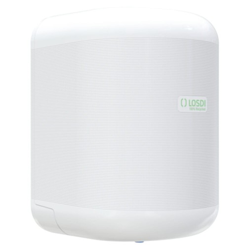 LOSDI Podajnik do Ręczników w Roli  Kolor Biały ECO LUXE CP3010B