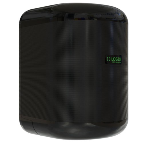 LOSDI Podajnik do Ręczników w Roli Kolor Czarny ECO LUXE CP3010BL