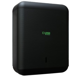 LOSDI Podajnik do Ręczników Składanych 600szt. Kolor Czarny MATT ECO LUXE CP3009MT