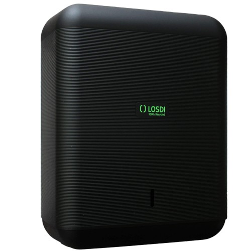 LOSDI Podajnik do Ręczników Składanych 600szt. Kolor Czarny MATT ECO LUXE CP3009MT