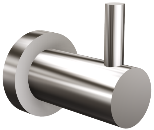 Wieszak 1-hakowy 6 cm 466/SG INOX