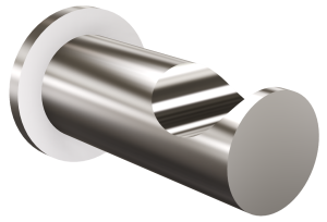 Wieszak pojedynczy z rowkiem i podkładką 6 cm 467/SG INOX