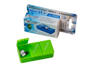 Kasetka jednodniowa na 3 pory dnia 1/3