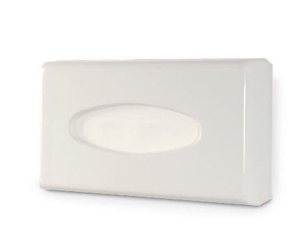 Dozownik do chusteczek higienicznych, biały, tworzywo ABS.