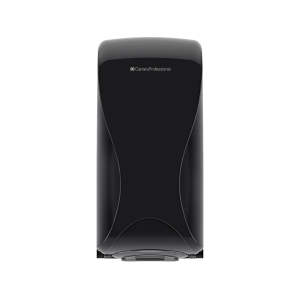 Dozownik  do papieru toaletowego w składce, kolor czarny