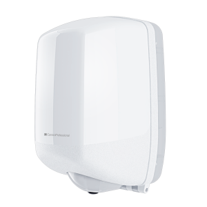 Dozownik  do ręczników centralnego dozowania w roli MIDI - system dozowania po jednym listku ręcznika One to One