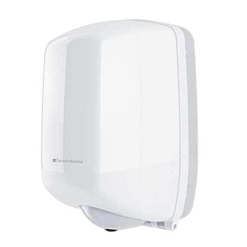 Dozownik  do ręczników centralnego dozowania w roli MIDI - system dozowania po jednym listku ręcznika One to One