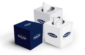 Chusteczki higieniczne , 2 warstwy, kolor biały, celuloza, 90 szt./op.