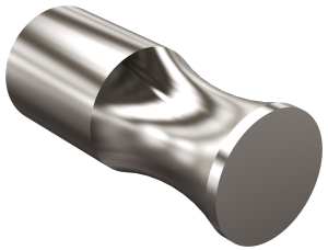 Wieszak pojedynczy dł. 4 cm 484/SG INOX