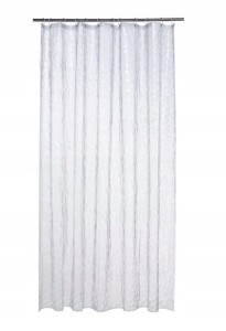 Zasłona prysznicowa  180X200 + kółka do zawieszania