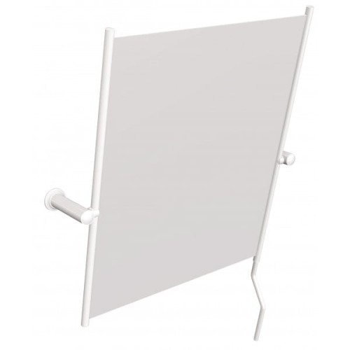 Lustro uchylne z rączką dla niepełnosprawnych 50 x 60 cm Białe