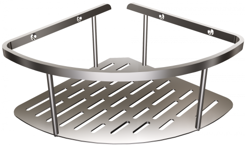 Kosz półokrągły 489/SG INOX