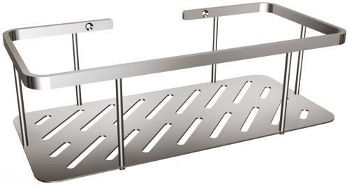 Kosz łazienkowy wiszący prostokątny Stal nierdzewna