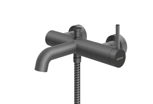 Bateria wannowo-prysznicowa jednouchwyt ścienna Kohlman AXEL GRAY QW110AG