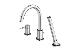 Bateria wannowa z obrotową wylewką Kohlman AXEL QB241A CHROM