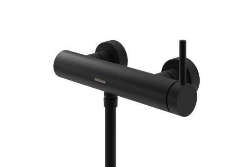 Bateria prysznicowa natynkowa Kohlman AXEL BLACK QW120AB