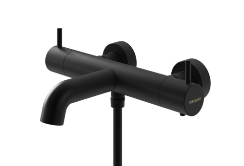 Bateria wannowo - prysznicowa termostatyczna Kohlman AXEL BLACK QW710AB