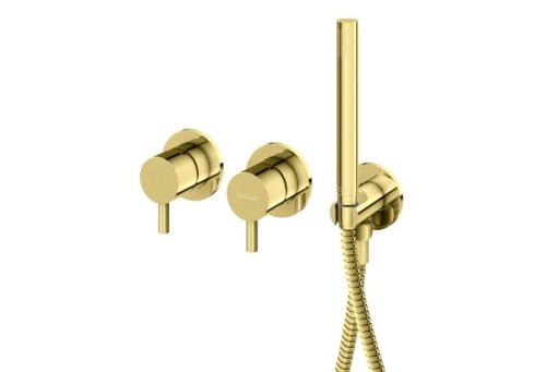 Bateria wannowo-prysznicowa AXEL GOLD QW260AGD