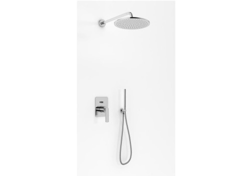 Zestaw prysznicowy z deszczownicą 20 cm i słuchawką  Axel EXPERIENCE QW210ER20