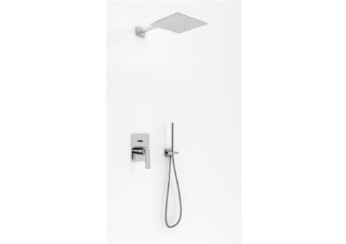 Zestaw prysznicowy z deszczownicą 35 cm i słuchawką  Axel EXPERIENCE QW210EQ35