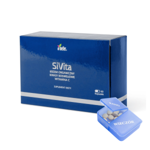 Krzem organiczny z witaminą C SiVita dr Meller + GRATIS