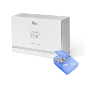 Kolagen Vital dr Meller włosy skóra paznokcie 60 kapsułek + GRATIS