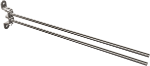 Wieszak 2-prętowy TECHNIC 303/SG INOX