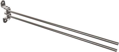 Wieszak 2-prętowy TECHNIC 303/SG INOX