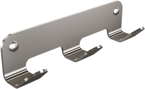 Wieszak łazienkowy 3-hakowy INOX polerowany ANDEX TECHNIC