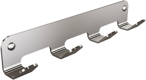 Wieszak łazienkowy 4-hakowy INOX polerowany ANDEX TECHNIC