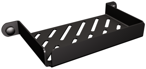 Mydelniczka ażurowa mała TECHNIC czarna 307/NG