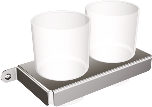 Wieszak 2-szklankowy TECHNIC 311/SG INOX