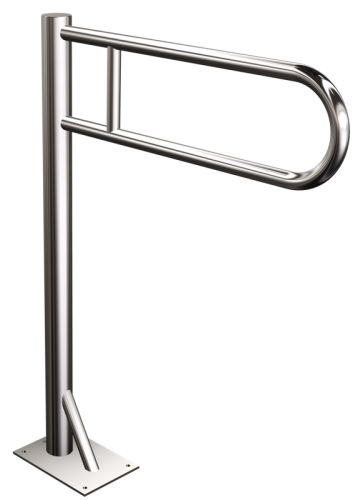 ANDEX Uchwyt podłogowy stały 60cm połysk