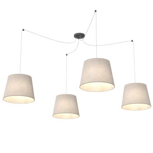 Lampa wisząca ASCOT 4 BEIGE
