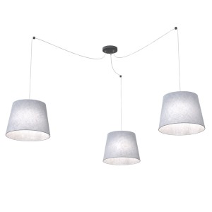 Lampa wisząca ASCOT 3 GRAY