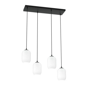 Lampa wisząca VERDI 4 BL OPAL
