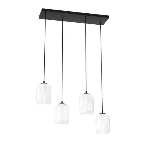 Lampa wisząca VERDI 4 BL OPAL
