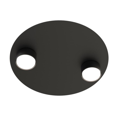  Lampa sufitowa BOLX 2 BL Czarna