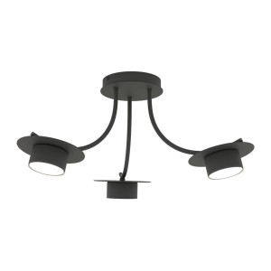Lampa sufitowa ENSO 3 BL Czarna