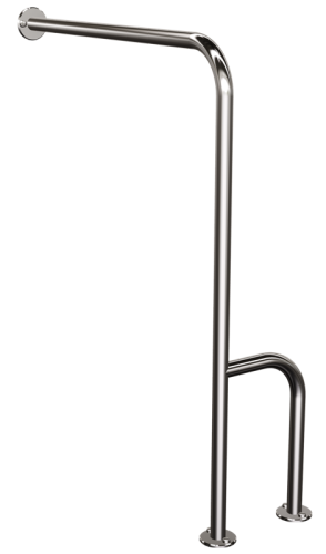 ANDEX Uchwyt ścienno-podłogowy  prawy 600X800 połysk