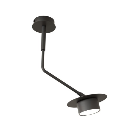 Lampa sufitowa MIZU 1xGX3 Czarna