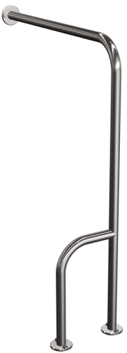 ANDEX Uchwyt ścienno-podłogowy lewy 600X800 połysk