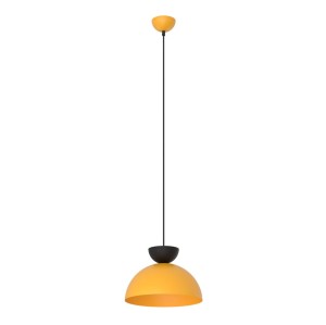 Lampa wisząca 1x12W LUNARO 1S BL Pomarańczowa