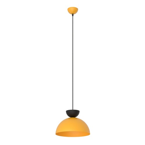 Lampa wisząca 1x12W LUNARO 1S BL Pomarańczowa