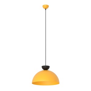 Lampa wisząca 1x12W LUNARO 1L BL Pomarańczowa